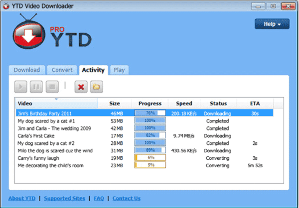 YTD Video Downloader Pro 11.21.1 Crack Screenshot
