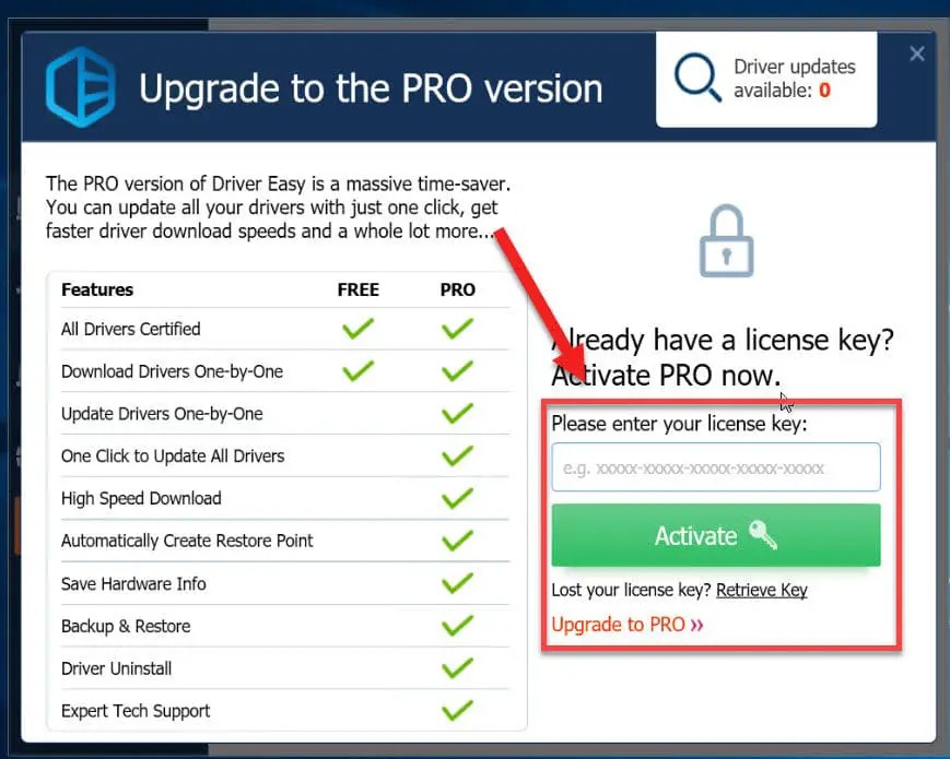Driver Easy Pro 5.7.4 License Key Ultimo Download